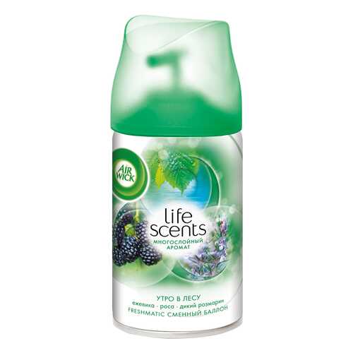 Сменный аэрозоль для освежителя воздуха Air Wick freshmatic life scents утро в лесу 250 мл в Швейный мир