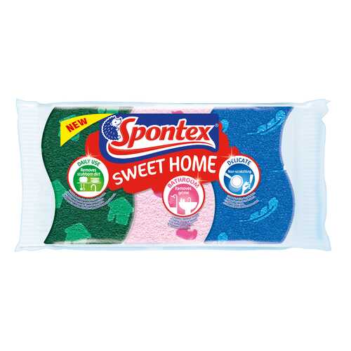 Губка Spontex Sweet Home 97070297 в Швейный мир