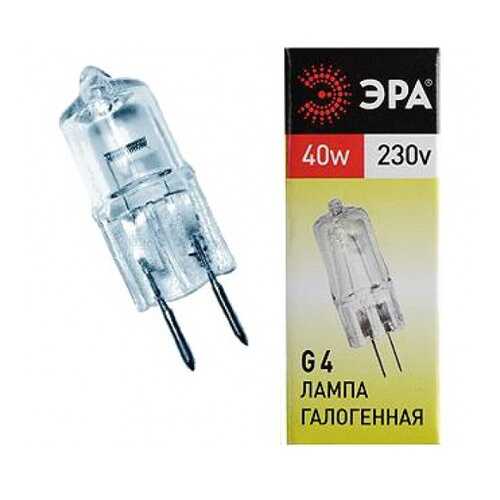 Лампа галогенная ЭРА G4-JCD-40W-230V-Cl в Швейный мир