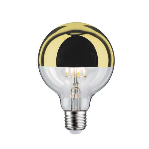 Лампа шар LED G95 Kopfsp 520lm E27 6W gold dim 28675 в Швейный мир