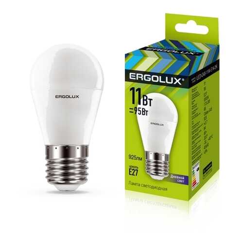 Лампа светодиодная ERGOLUX LED-G45-11W-E27-3K 13630 в Швейный мир