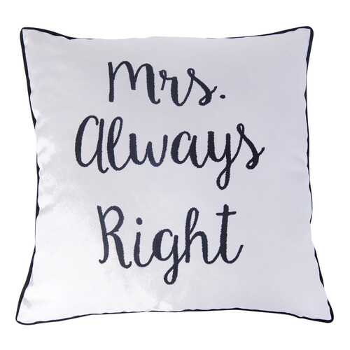 Подушка Hoff Mrs, Always Right 43x43 см в Швейный мир